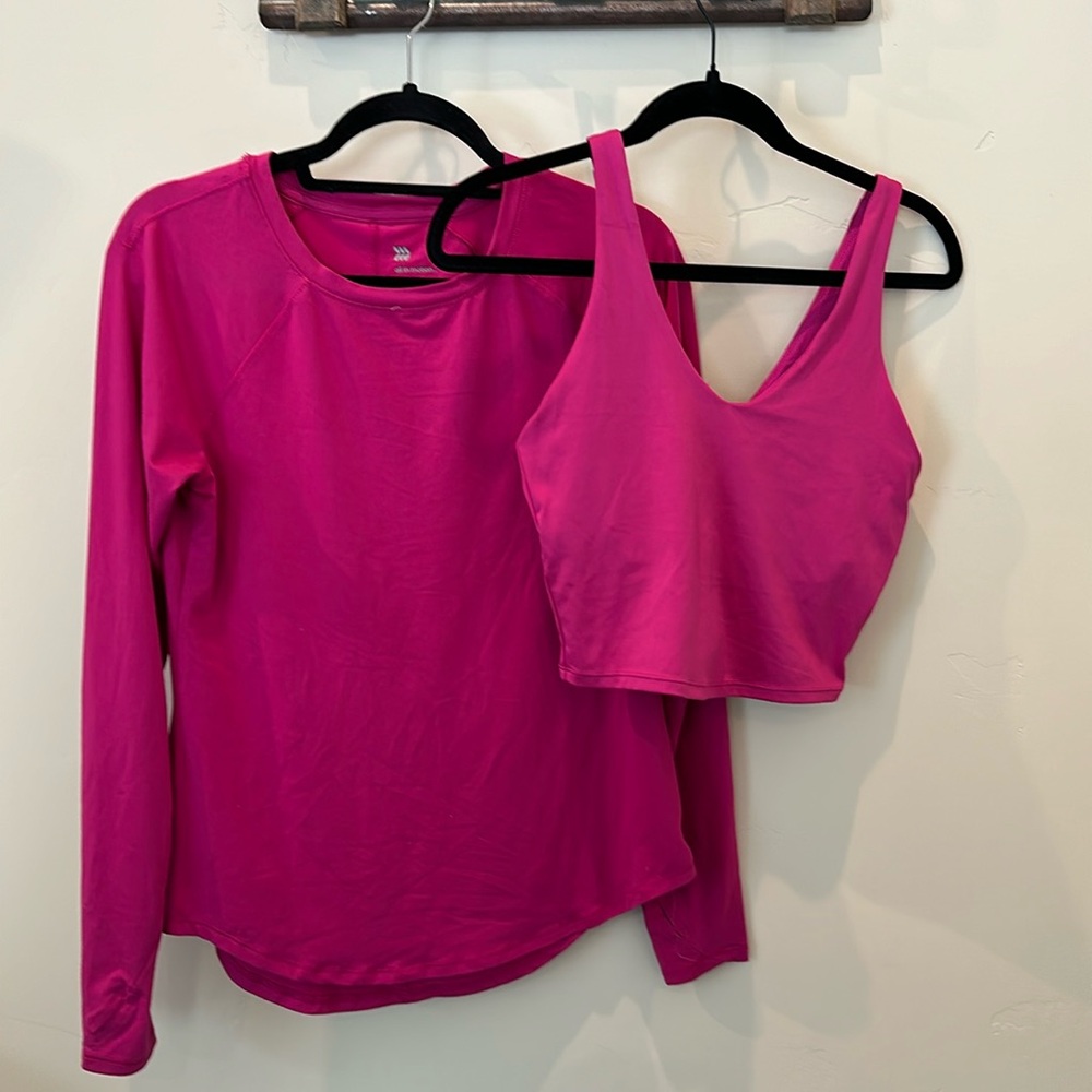 Workout Tee and Tank set